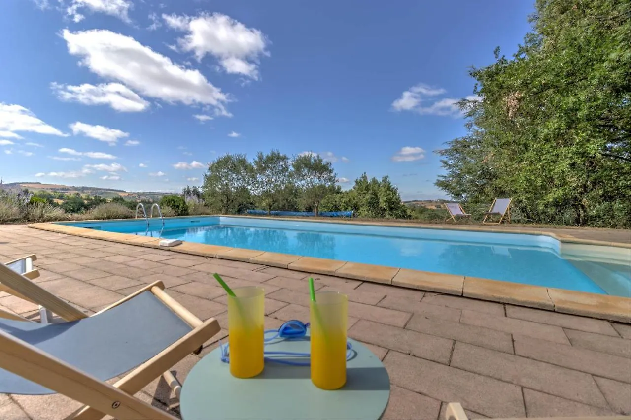 Prázdninový dům Les Juliannes - Gite La Pierre Etoilee Piscine Jardin Paulinet